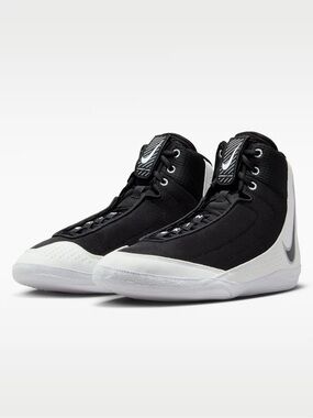 Nike Inflict 4 Black White Wrestling Shoes HM9674-001 Men's Size 12 NEW